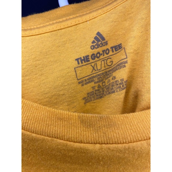 Adidas NHL‎ Nashville Predators #33 Viktor Arvidsson T-Shirt XL yellow Preds - Picture 5 of 6